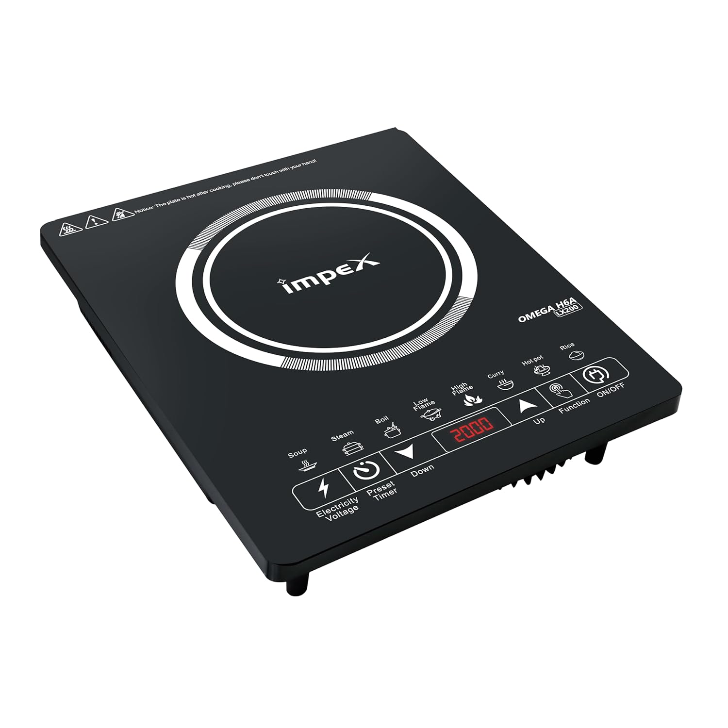 Impex 2000 Watt Induction Cooktop